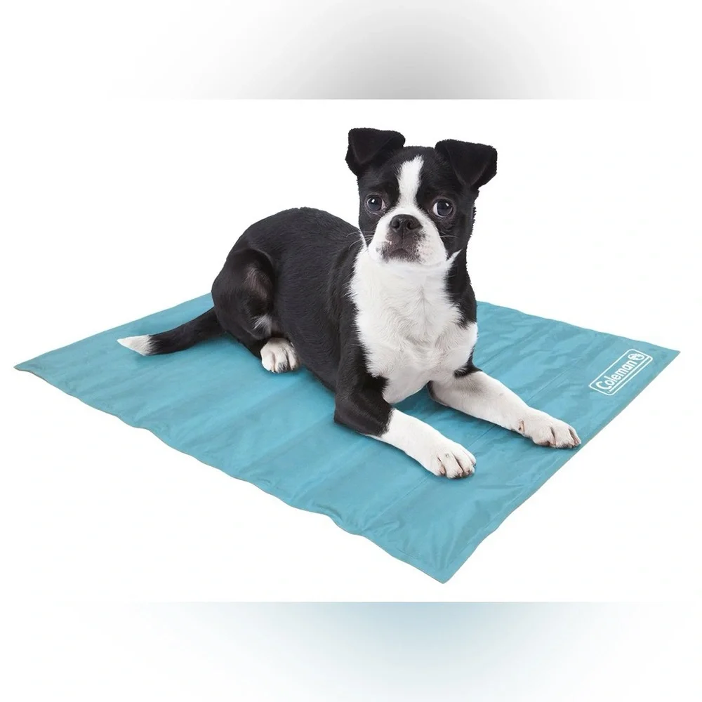 Coleman Pet Cooling Mat 12” x 16” Self Cooling Gel Pad Floor, Car, Cats + Dogs